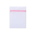 Textile bag for delicate laundry and underwear, model PD01, 40x50 cm, white color